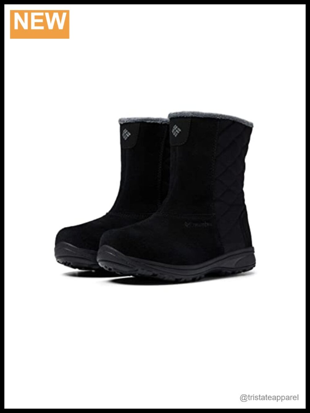Columbia Women's Snow Boots | Waterproof Suede Faux Fur Pull-On Winter